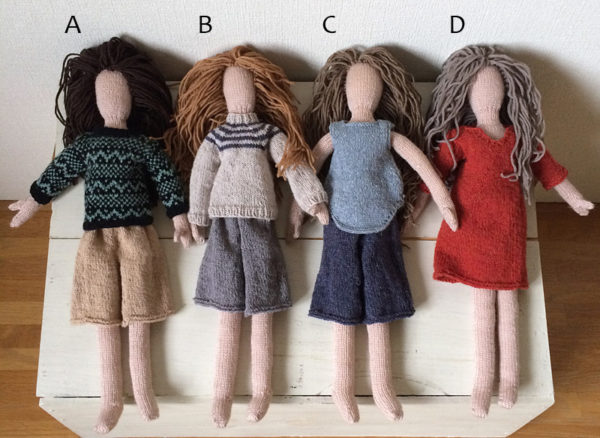 母の編み人形ワークショップ