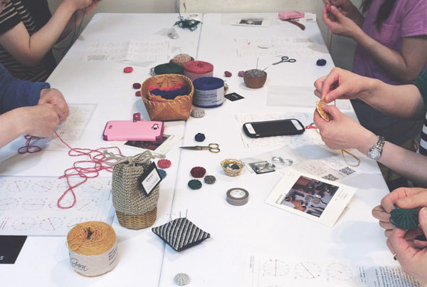 大丸札幌店「くるみボタン」WSレポ