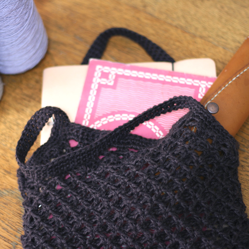 かぎ針編み お買い物やおけいこにも