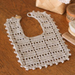 かぎ針編み ベビースタイ