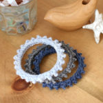 かぎ針編み ぽこぽこブレス