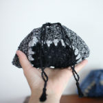 かぎ針編み モチーフ巾着