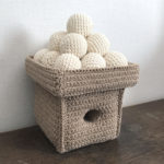 かぎ針編み 月見だんご