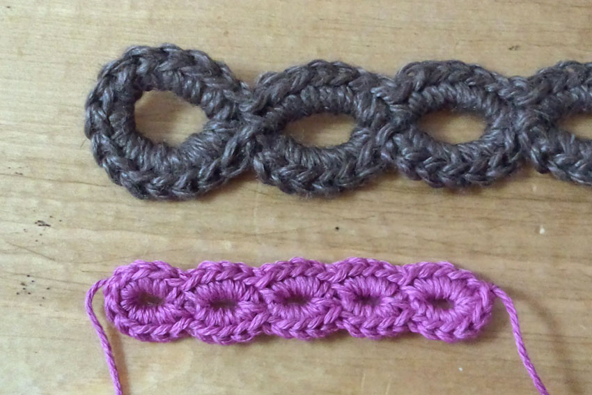 かぎ針編み カーテンタッセル拡大写真