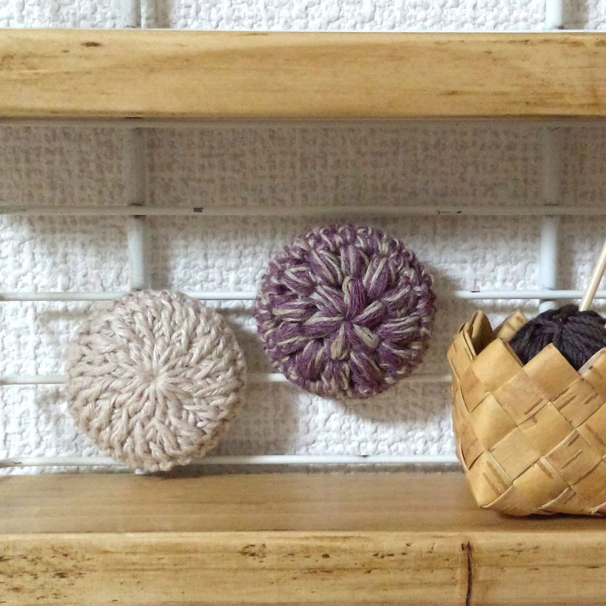 かぎ針編み クロッシェ・マグネット