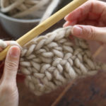 かぎ針編み 「長編みの往復編み」の編み方