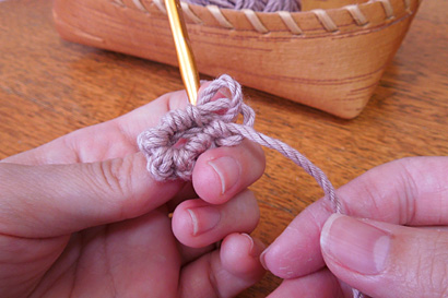 かぎ針編み わ編み [19]糸が余っています