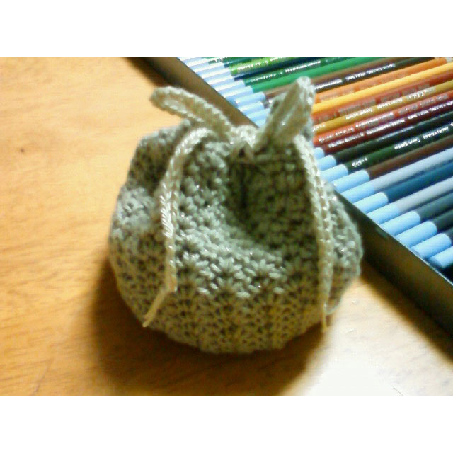 patariroさんの「丸ころちゃん巾着」