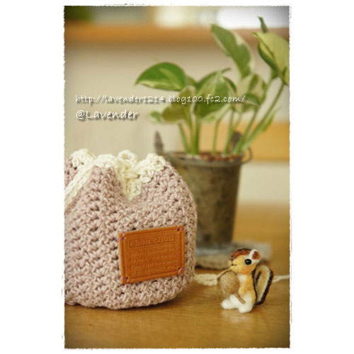 sai*さんの「丸ころちゃん巾着」