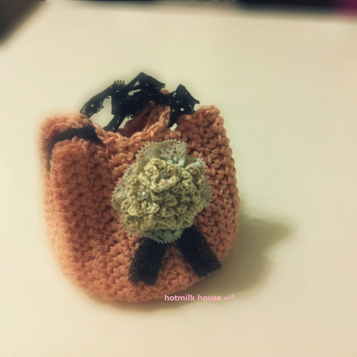 angelaさんの「丸ころちゃん巾着」