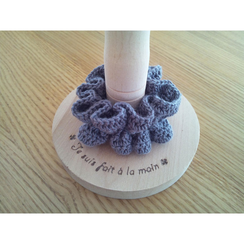 Ricoさんの「バイアスフリル風シュシュ」