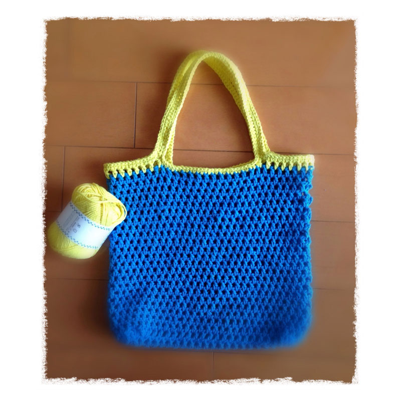 koalaさんの「夏のミニバッグ」かぎ針編み 作品