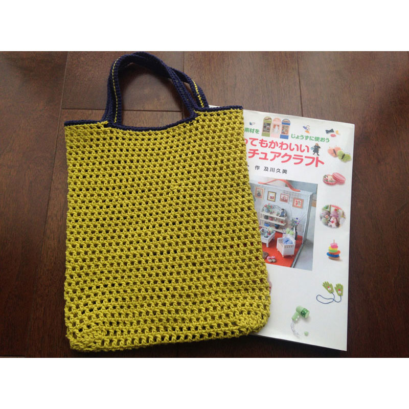 Yukiさんの「夏のミニバッグ」かぎ針編み 作品