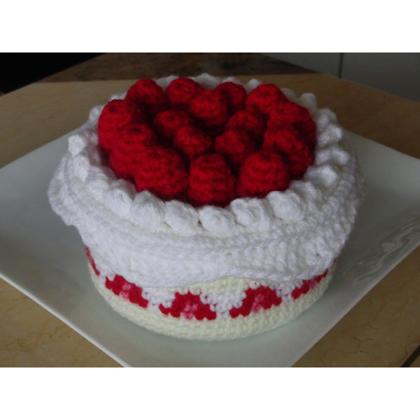 かぎ針編み さりーさんの「クロッシェ・パティシエのケーキ小箱」