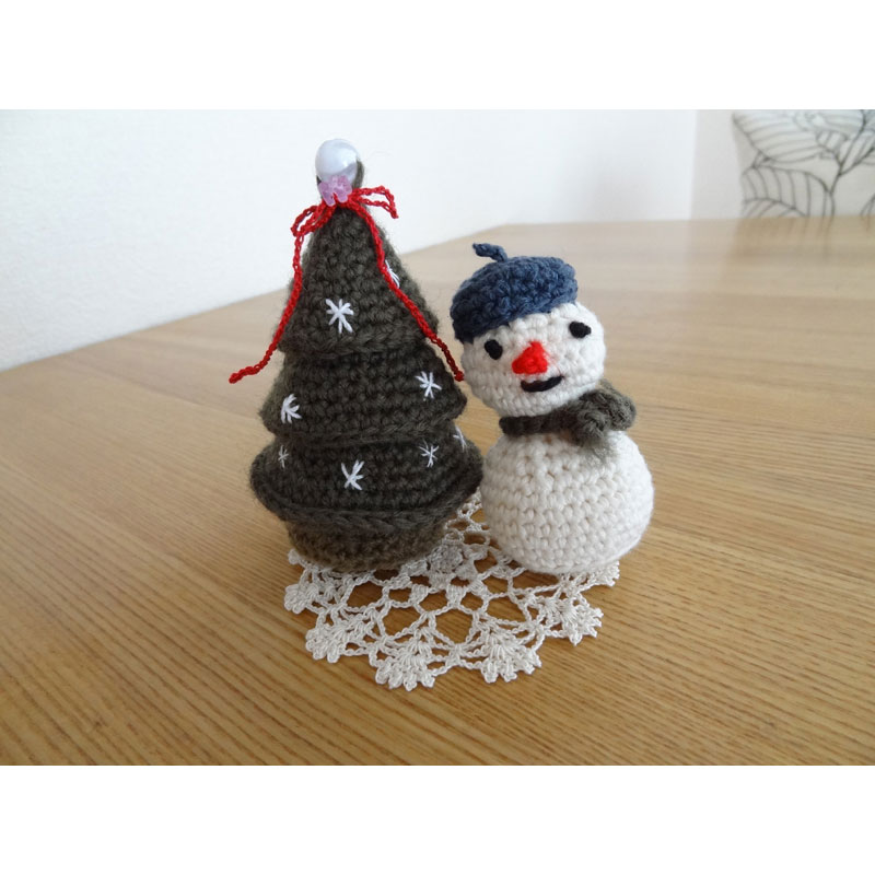 かぎ針編み Ricoさんの「クリスマスツリー」