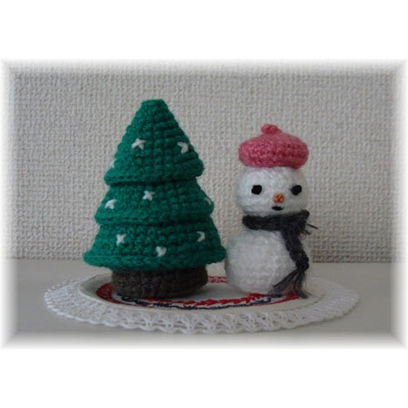 かぎ針編み ピグピグさんの「クリスマスツリー」