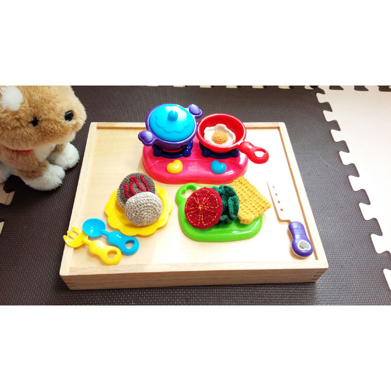 ゆうくんママさんの「ままごとハンバーガー」