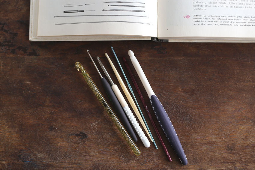 かぎ針編みAtoZ 海外のかぎ針いろいろ