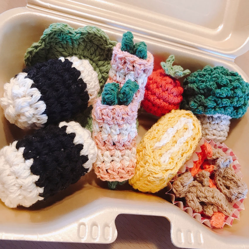 ちぃさんの「ままごとブロッコリー」かぎ針編み 作品