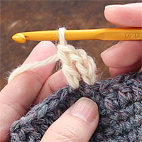 長編み[9] 長編みが編めました。