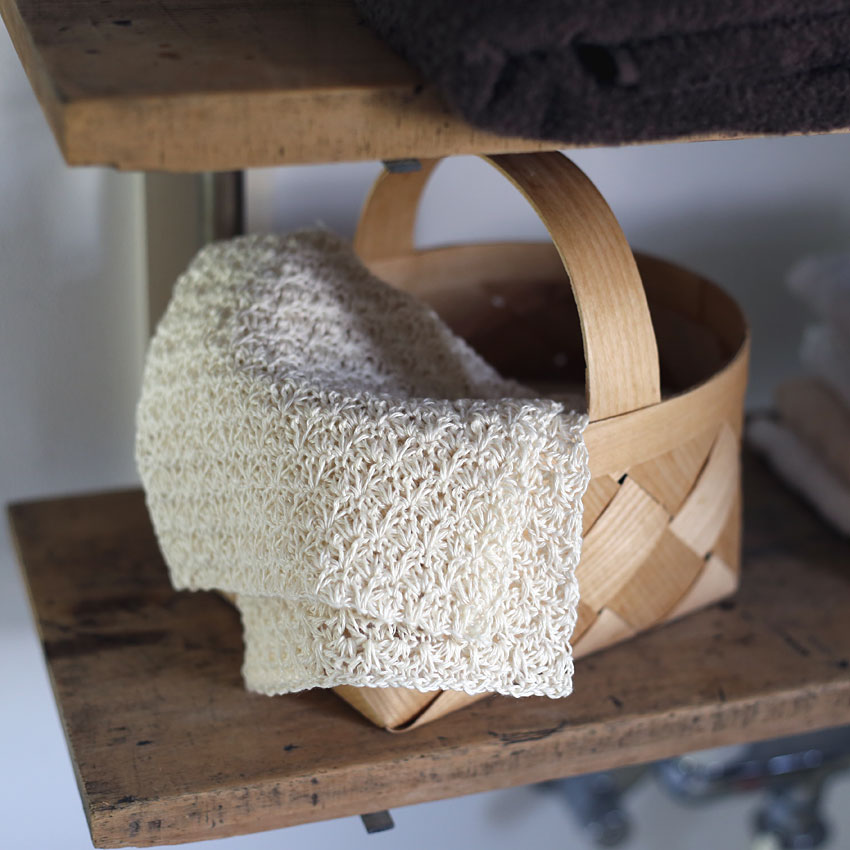 かぎ針編み ウォッシュタオル