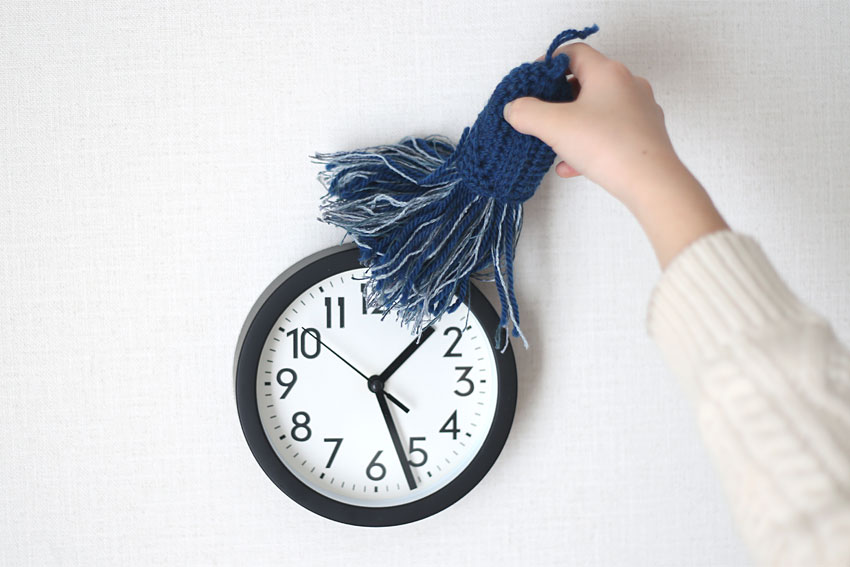 かぎ針編み ハンディ はたき