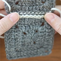 半目の引き抜きはぎ[8]全目の引き抜きはぎより薄手の仕上がり