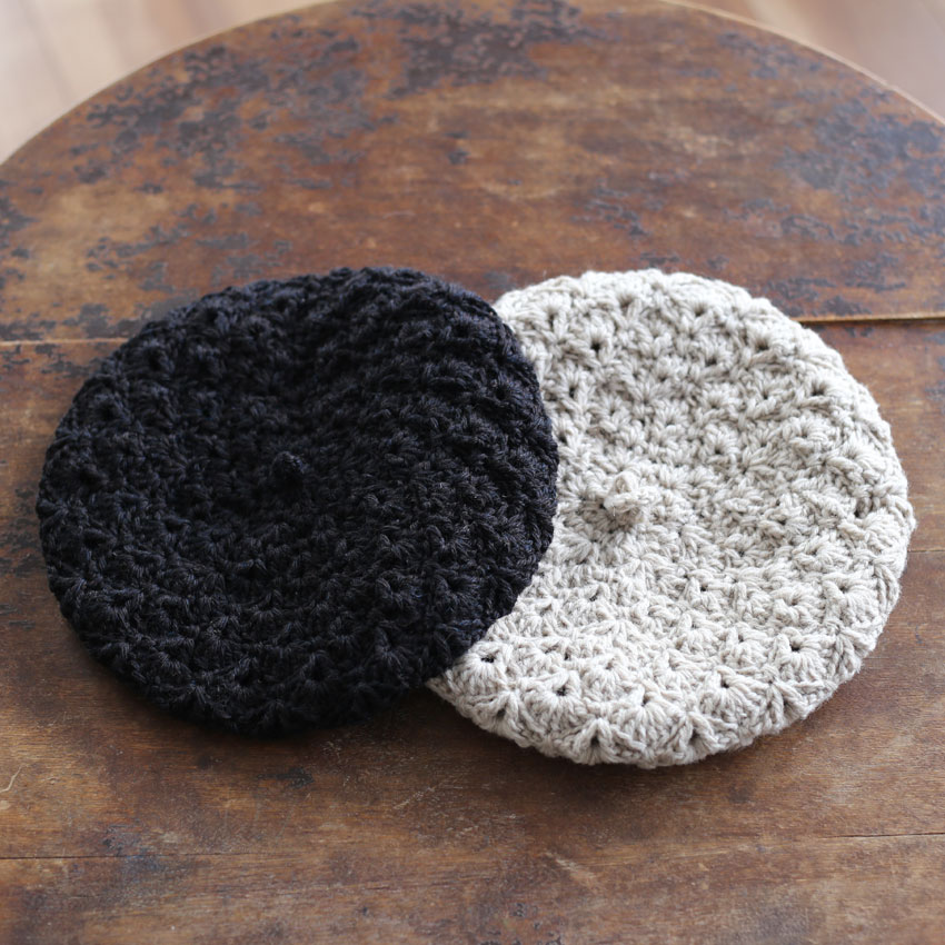 かぎ針編み 有料編み図 レッツ・ベレー！