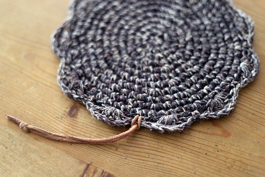かぎ針編み ポットマット 鍋敷き 鍋つかみ