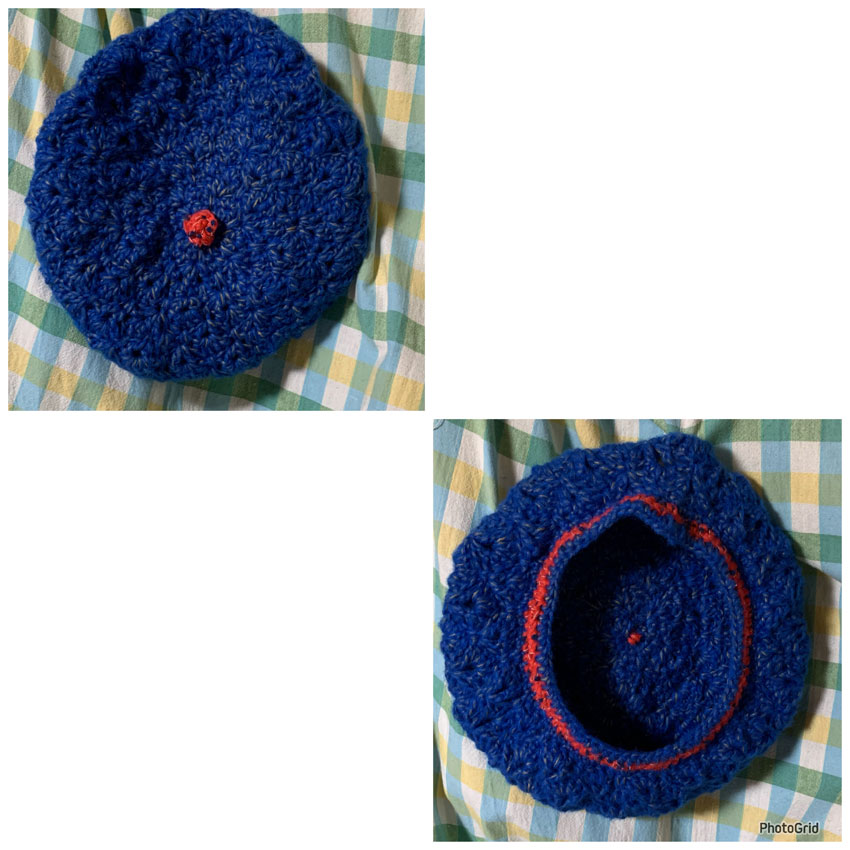 クマコさんの「レッツ・ベレー!」かぎ針編み作品