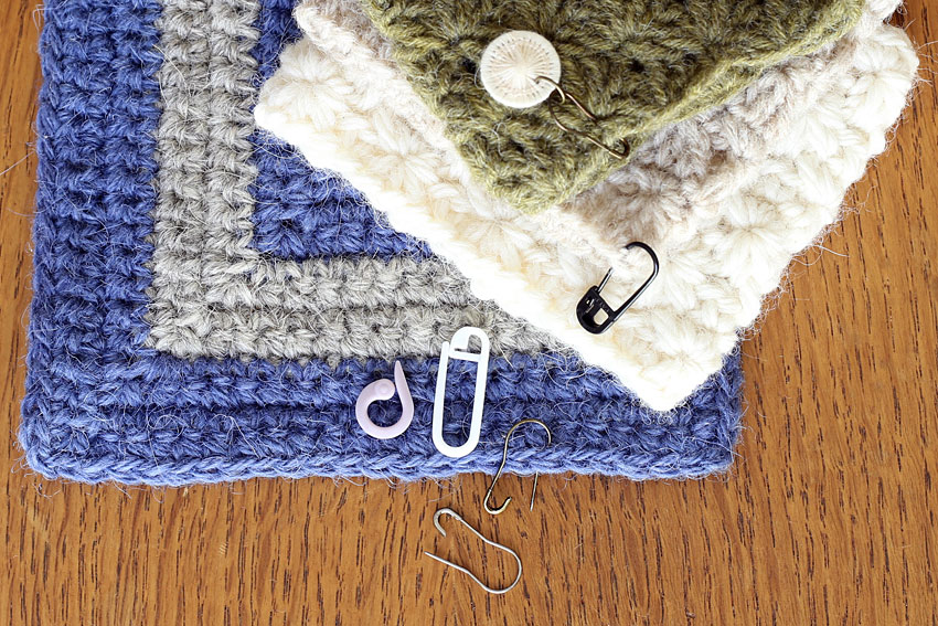 かぎ針編み ステッチマーカー 種類